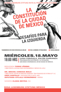 Miércoles Rosa: Constitución de la Ciudad de México, Desafíos para la izquierda