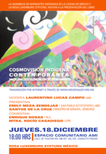 Presentación de libro en el Espacio Comunitario AMI