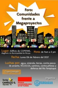 Foro: Comunidades frente a Megaproyectos