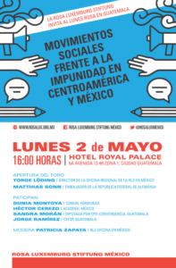 Movimientos sociales frente a la impunidad en Centroamérica y México