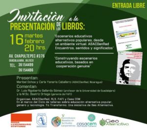 Presentación de libros sobre educación basada en Cooperación Genuina: ABACOenRed.com