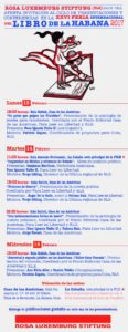 Feria Internacional del Libro de la Habana 2017, Ciclo de conferencias y presentaciones de libros RLS