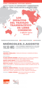 Miércoles Rosa: Los Impactos del Tratado Transpacífico de Libre Comercio en diferentes partes del mundo