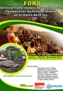 Foro: Ostional como modelo de desarrollo local